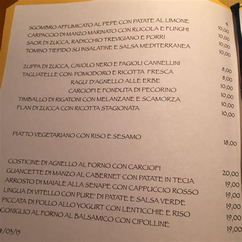 la zucca venice|osteria la zucca menu.